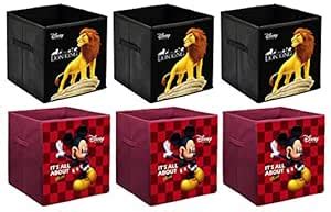 Keshav Industries Disney Mickey Lion King Print Non Woven Fabric 6 ...