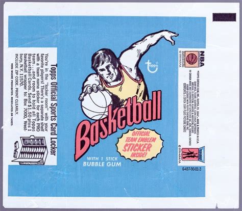 Lot Detail - 1973-74 Topps Basketball Wrapper