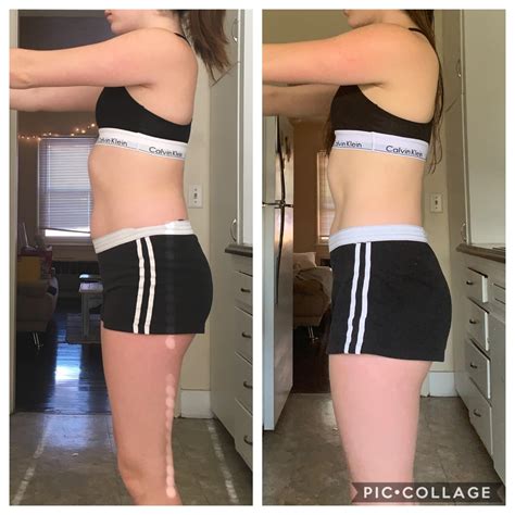 F/21/5'4" [121 lbs > 121 lbs = 0lbs] Six months of eating at ...
