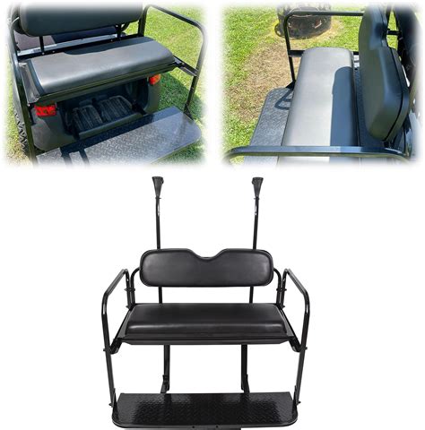 Amazon.com : Gusto™ Club Car Precedent Golf Cart Flip Folding Rear Back ...