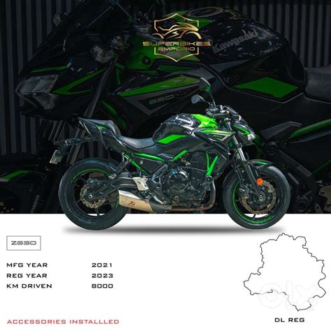 Kawasaki z650 - Motorcycles in Raja Garden, Delhi - 1831422467