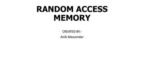 Image result for Random Access Function