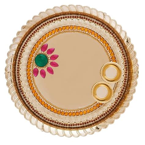 OAFISH Handicraft Storeroom Handmade Pooja Thali/Tilak Decorative ...