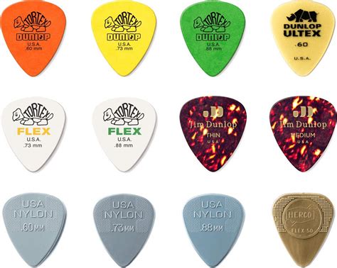 Dunlop Guitar Pick Acoustic Variety Pack (12 PK) PVP112 – ChennaiMusicals