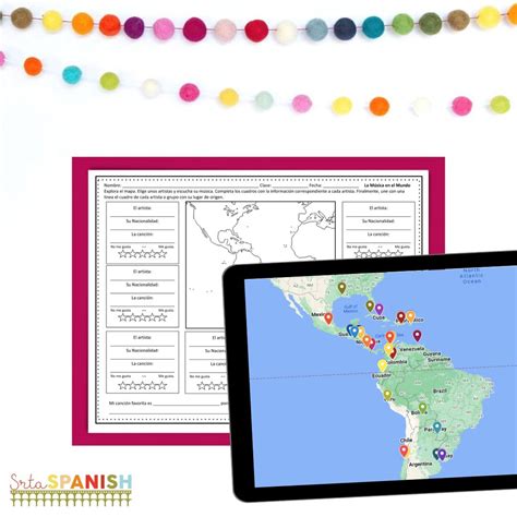 Art in Spanish Class - Srta Spanish