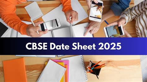 CBSE Date Sheet 2025 PDF: Download CBSE Class 10, 12 Exam Timetable at ...