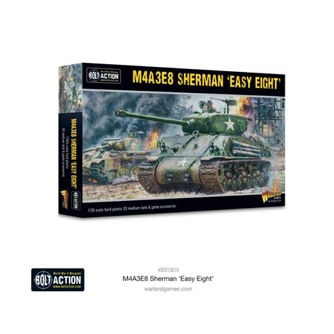 Buy Bolt Action - M4A3E8 Sherman "Easy Eight" - Warlord Games ...