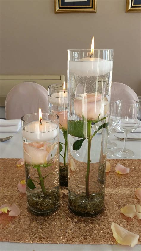 3 Vase Centerpiece Unique Wedding ... | Wedding table centerpieces ...