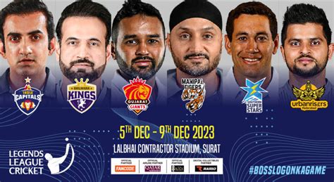 Legends League Cricket Tickets Season 2 Playoffs: Surat Stadium Tickets ...