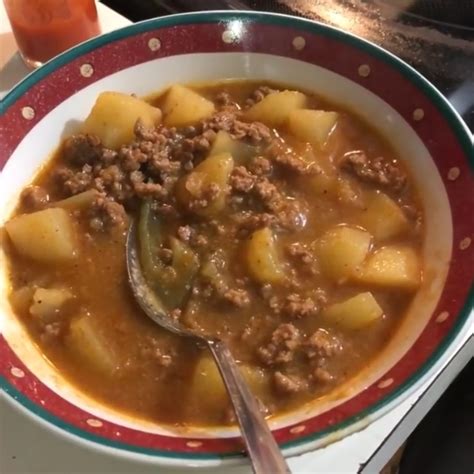 Picadillo de carne picada