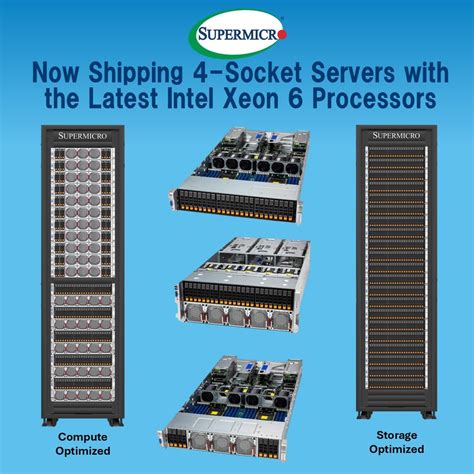Supermicro Now Shipping High-Performance 4-Socket X14 Servers for ...