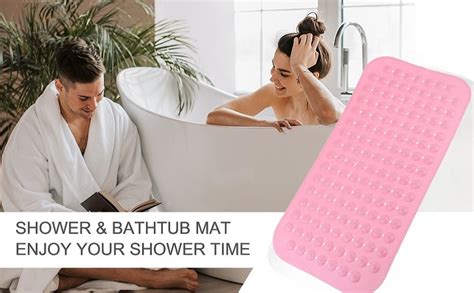 Buy VDNSI Anti Skid Mat for Bath and Bathroom Shower Mat Floor Bathroom ...