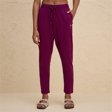 Ultimate Comfort Cotton Travel Pants in Relaxed Fit with Spill Safe Zi ...