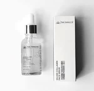 Feel Awesome Collagen Booster Serum with 24k Silver, Niacinamide ...