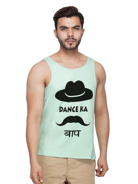 Dance Ka Baap Unisex Green Round Neck Sando – The Dance Bible