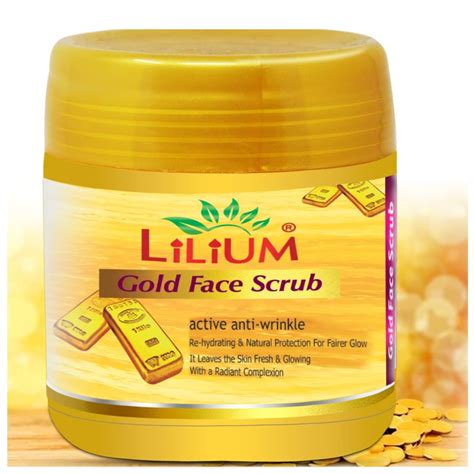 Buy Lilium Herbal Instant Radiance Gold Scrub (500 ml), Anti-Wrinkle ...