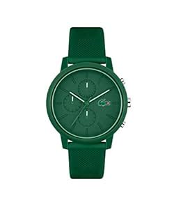 Buy Lacoste 12.12 Chrono Men's Iconic Chronograph Quartz Watches, Green ...