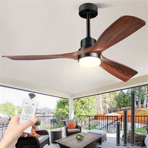 Amazon.com: ABZ Ceiling Fans with Lights - 60 inch Propeller Ceiling ...