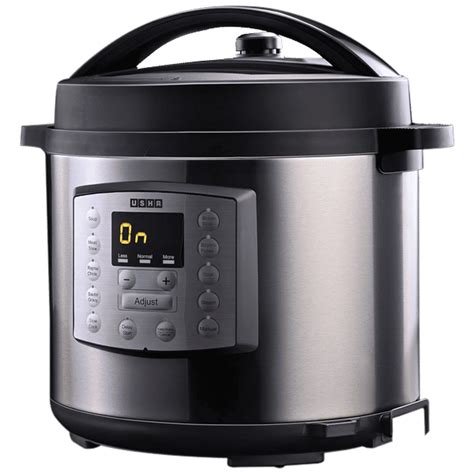 Buy USHA iChef 6 Litre Electric Pressure Cooker with 10 Indian Preset ...