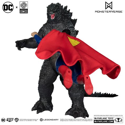 It’s Superman Versus Godzilla with New McFarlane Toys 2-Pack Set