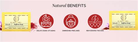 Buy Khadi Natural Saffron Soap | Herbal Bathing Soap for Skin ...