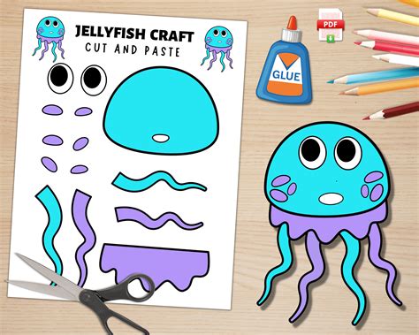 Jellyfish Craft Printables