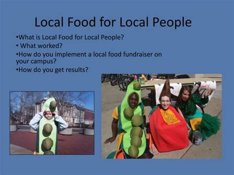 Local Food for Local People | PPTX