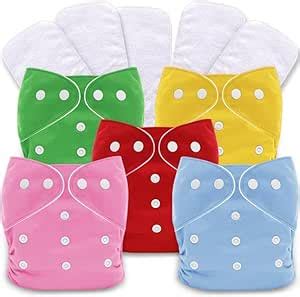Buy Lapry Eco-Friendly Baby Reusable Diaper - Soft, Adjustable, Leak ...