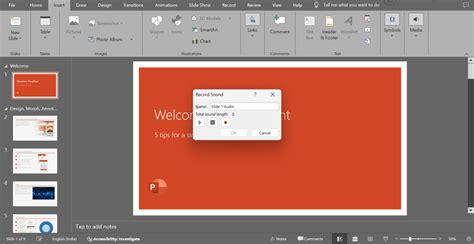 Image result for How to Add Voice Over for PowerPoint