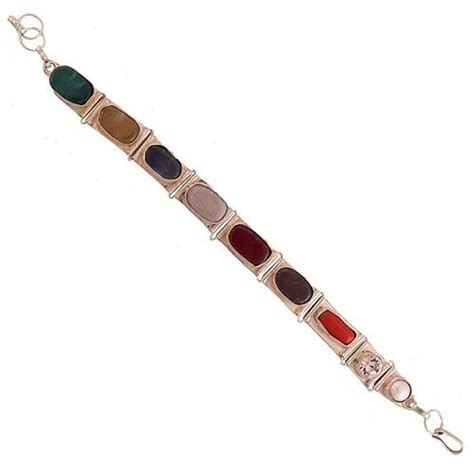 Navratna Bracelets - Brass Rudraksha Bracelet Manufacturer from Jaipur