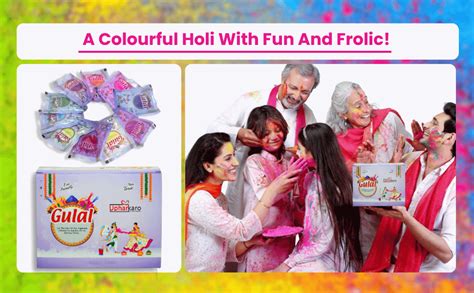 Upharkaro Natural & Organic Holi Color Powder (Gulal) – Pack of 10 ...