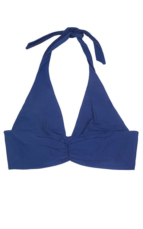 Aria Leya - Sand in My Shoes - Bikini Top - Blue – bare essentials