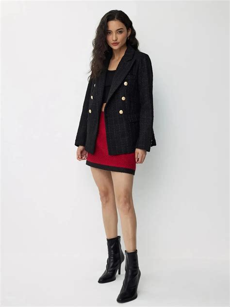 Classic Tweed Blazer – ANNY