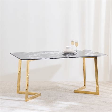 Buy Bianca NXT Tempered Glass Top 6-Seater Dining Set with Chairs ...