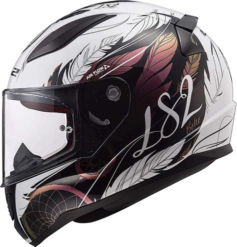 Buy LS2 Helmets Rapid Mini Dream Catcher Helmet ChameleonGloss White ...