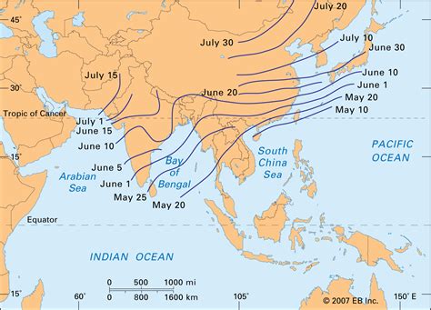 Indian Monsoon Months