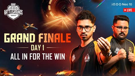 BGMI iQOO Battlegrounds Series 2025 Points Table Of Grand Finals Day 1 ...