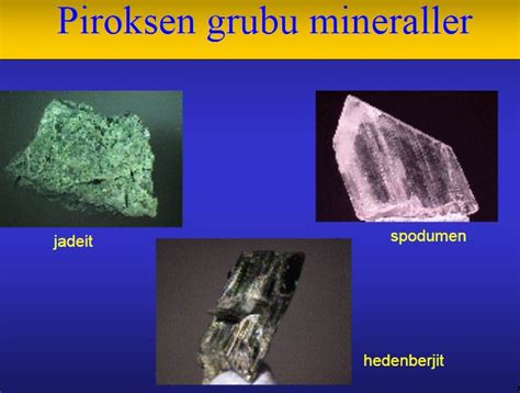 Mineraller - Piroksen