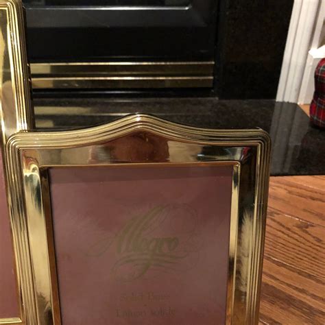 Solid Brass 5x7 Picture Frame Square New in Box Intercraft Picture ...