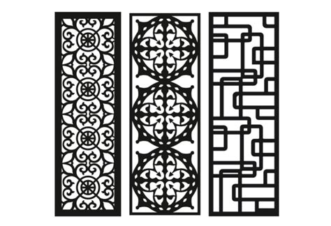 CNC laser cutting ready Jali screens and filigree patterns - Photo ...