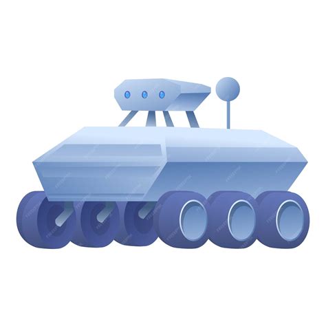Moon rover icon cartoon of moon rover vector icon for web design ...