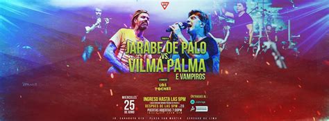 🎸 TRIBUTO A JARABE DE PALO & VILMA PALMA E VAMPIROS 🎸, Yield Rock, Lima ...