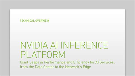 NVIDIA T4 Tensor Core GPU for AI Inference | NVIDIA Data Center