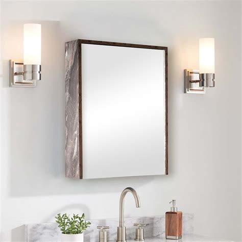 RADON Hajel Plus Wooden Bathroom Mirror Cabinet with Storage, Premium ...