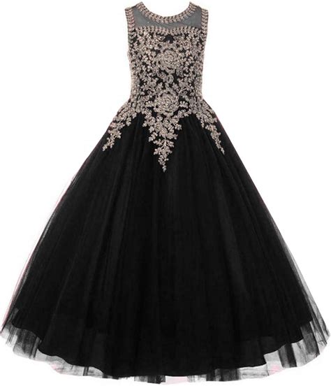 Formal Little Girls Long Pageant Dresses Prom Ball India | Ubuy