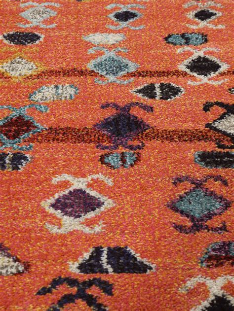 Rugvista Essential - Zeina - Oranje, Tapijtloper 80 x 300 cm Vloerkleed ...