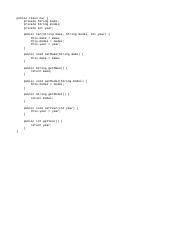 Creating a Car Class in Java 的图像结果