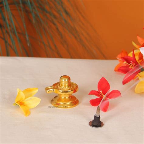 Buy Handicrafts Paradise Aluminium Shiva Ling Lingam for Puja Purpose ...
