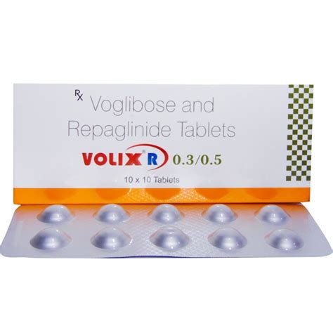 Volix R 0.3/0.5 Tablet 10's Price, Uses, Side Effects, Composition ...