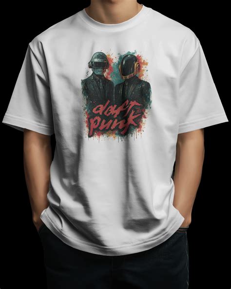 Daft Punk | Oversized T-shirt - PrismGasm